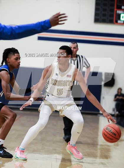 Thumbnail 2 in El Camino Real vs Knight (8th Annual West Valley Tip-Off Classic) photogallery.