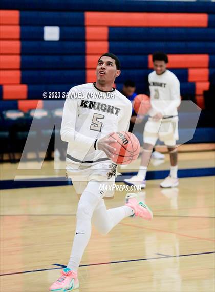 Thumbnail 3 in El Camino Real vs Knight (8th Annual West Valley Tip-Off Classic) photogallery.