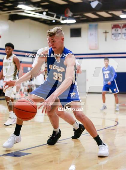 Thumbnail 1 in El Camino Real vs Knight (8th Annual West Valley Tip-Off Classic) photogallery.