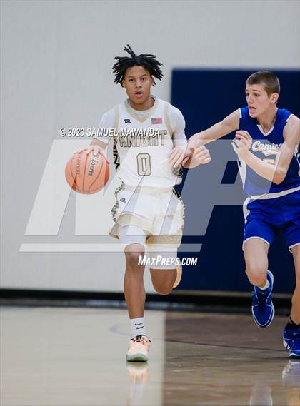 Thumbnail 2 in El Camino Real vs Knight (8th Annual West Valley Tip-Off Classic) photogallery.