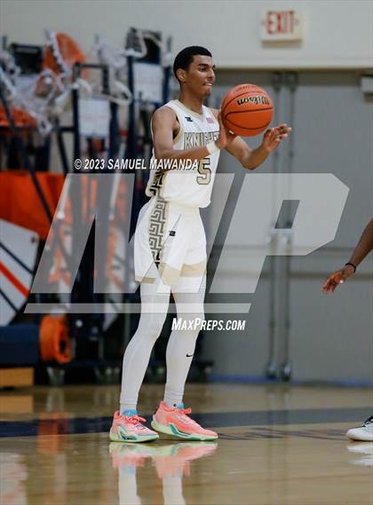 Thumbnail 2 in El Camino Real vs Knight (8th Annual West Valley Tip-Off Classic) photogallery.