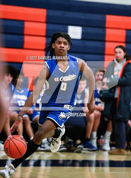 Thumbnail 1 in El Camino Real vs Knight (8th Annual West Valley Tip-Off Classic) photogallery.