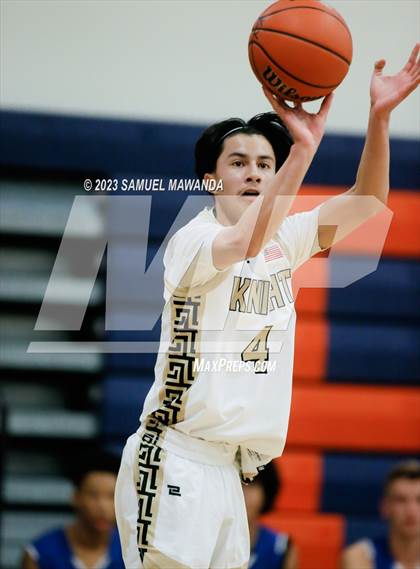 Thumbnail 1 in El Camino Real vs Knight (8th Annual West Valley Tip-Off Classic) photogallery.