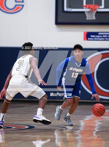 Thumbnail 1 in El Camino Real vs Knight (8th Annual West Valley Tip-Off Classic) photogallery.