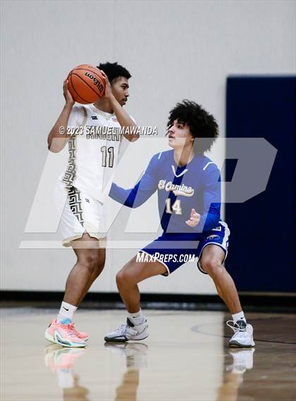 Thumbnail 2 in El Camino Real vs Knight (8th Annual West Valley Tip-Off Classic) photogallery.