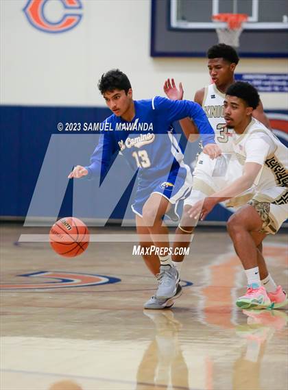 Thumbnail 3 in El Camino Real vs Knight (8th Annual West Valley Tip-Off Classic) photogallery.