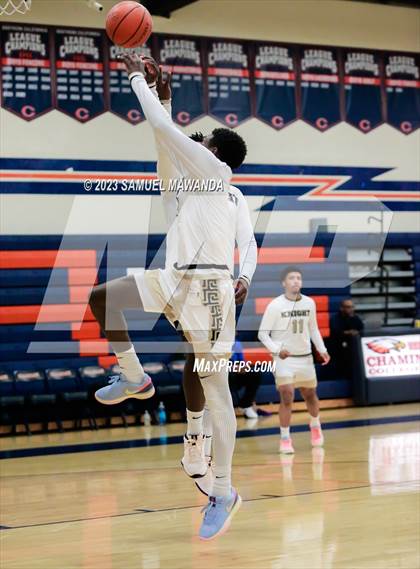 Thumbnail 1 in El Camino Real vs Knight (8th Annual West Valley Tip-Off Classic) photogallery.