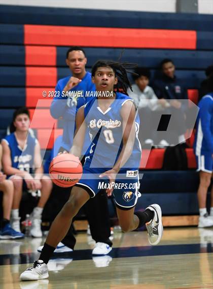 Thumbnail 1 in El Camino Real vs Knight (8th Annual West Valley Tip-Off Classic) photogallery.