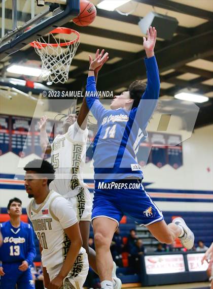 Thumbnail 3 in El Camino Real vs Knight (8th Annual West Valley Tip-Off Classic) photogallery.