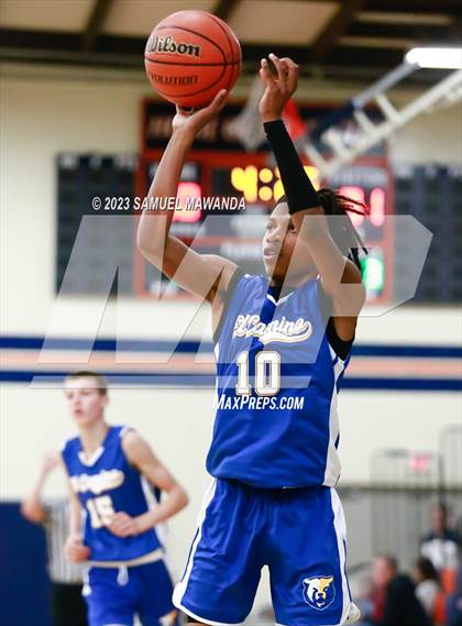 Thumbnail 1 in El Camino Real vs Knight (8th Annual West Valley Tip-Off Classic) photogallery.
