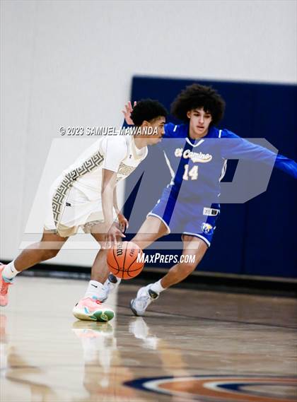 Thumbnail 1 in El Camino Real vs Knight (8th Annual West Valley Tip-Off Classic) photogallery.