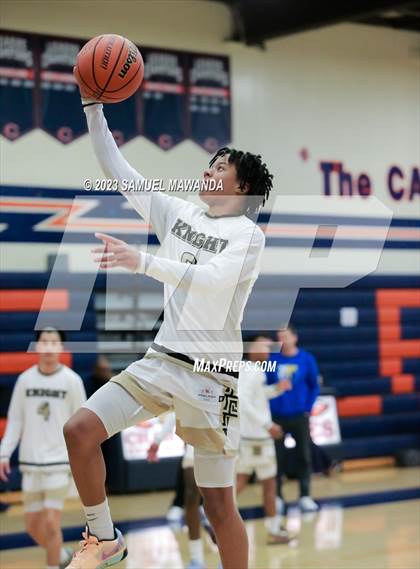 Thumbnail 1 in El Camino Real vs Knight (8th Annual West Valley Tip-Off Classic) photogallery.