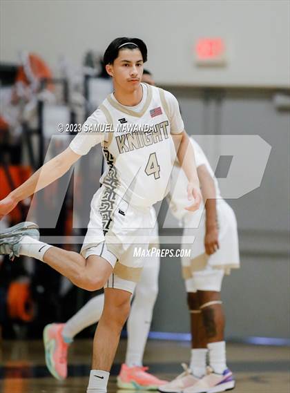 Thumbnail 1 in El Camino Real vs Knight (8th Annual West Valley Tip-Off Classic) photogallery.