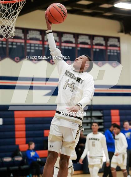 Thumbnail 3 in El Camino Real vs Knight (8th Annual West Valley Tip-Off Classic) photogallery.