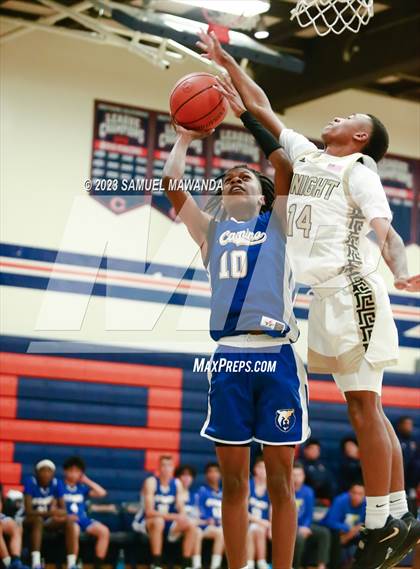 Thumbnail 1 in El Camino Real vs Knight (8th Annual West Valley Tip-Off Classic) photogallery.
