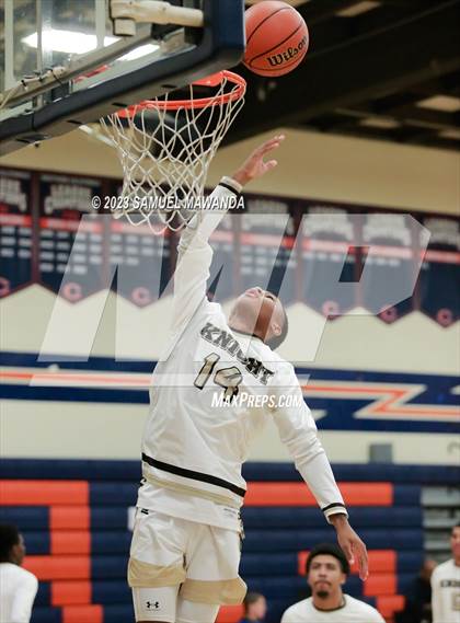 Thumbnail 2 in El Camino Real vs Knight (8th Annual West Valley Tip-Off Classic) photogallery.