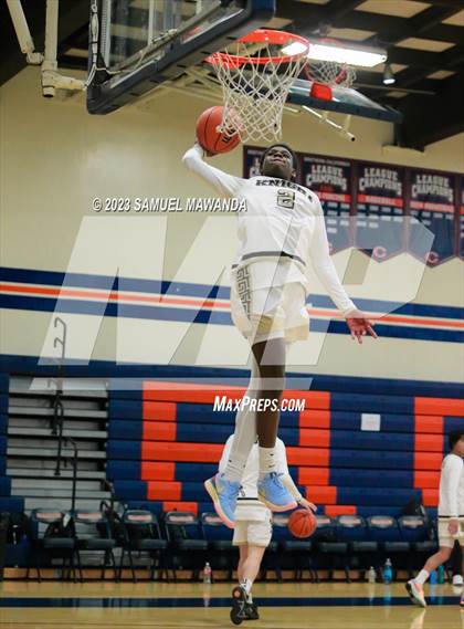 Thumbnail 1 in El Camino Real vs Knight (8th Annual West Valley Tip-Off Classic) photogallery.