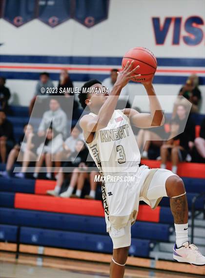 Thumbnail 2 in El Camino Real vs Knight (8th Annual West Valley Tip-Off Classic) photogallery.