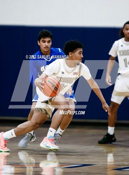 Thumbnail 2 in El Camino Real vs Knight (8th Annual West Valley Tip-Off Classic) photogallery.
