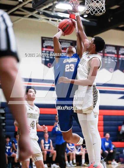 Thumbnail 2 in El Camino Real vs Knight (8th Annual West Valley Tip-Off Classic) photogallery.