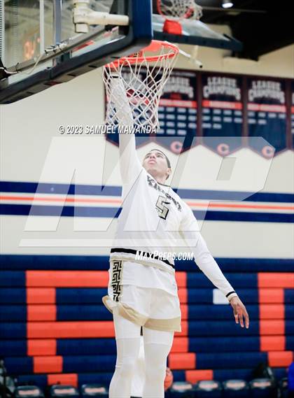 Thumbnail 1 in El Camino Real vs Knight (8th Annual West Valley Tip-Off Classic) photogallery.