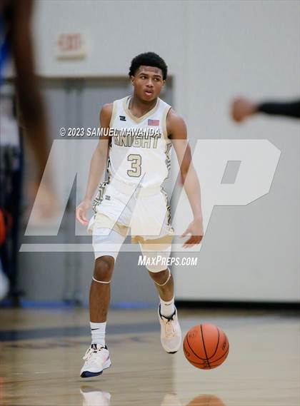 Thumbnail 1 in El Camino Real vs Knight (8th Annual West Valley Tip-Off Classic) photogallery.
