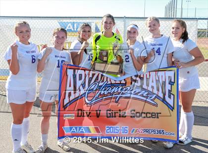 Thumbnail 2 in Round Valley vs. Blue Ridge (AIA Division 4 Final) photogallery.