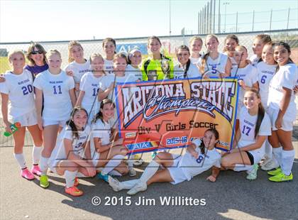 Thumbnail 2 in Round Valley vs. Blue Ridge (AIA Division 4 Final) photogallery.