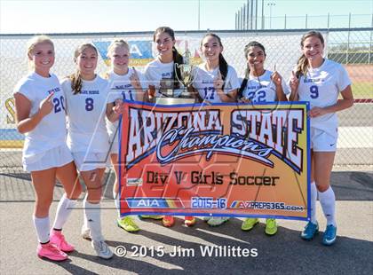 Thumbnail 2 in Round Valley vs. Blue Ridge (AIA Division 4 Final) photogallery.