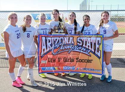 Thumbnail 3 in Round Valley vs. Blue Ridge (AIA Division 4 Final) photogallery.