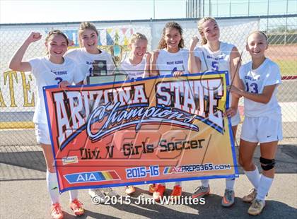 Thumbnail 1 in Round Valley vs. Blue Ridge (AIA Division 4 Final) photogallery.