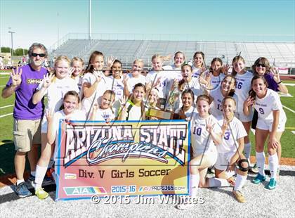 Thumbnail 2 in Round Valley vs. Blue Ridge (AIA Division 4 Final) photogallery.