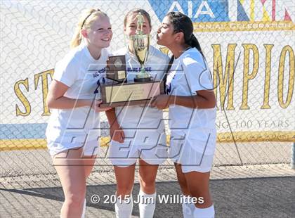 Thumbnail 2 in Round Valley vs. Blue Ridge (AIA Division 4 Final) photogallery.