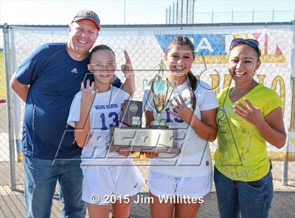 Thumbnail 2 in Round Valley vs. Blue Ridge (AIA Division 4 Final) photogallery.
