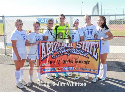 Thumbnail 2 in Round Valley vs. Blue Ridge (AIA Division 4 Final) photogallery.