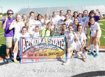 Thumbnail 2 in Round Valley vs. Blue Ridge (AIA Division 4 Final) photogallery.