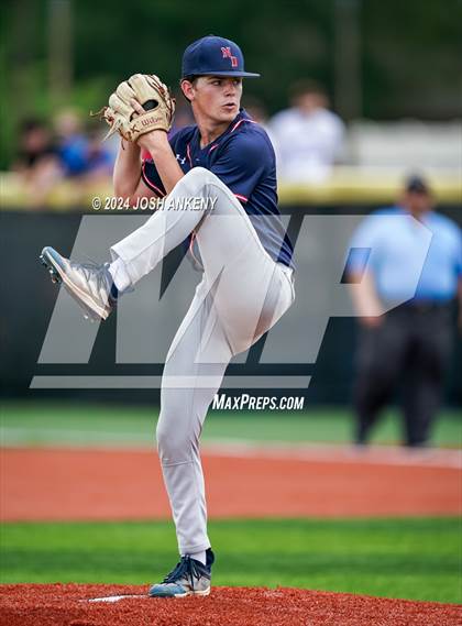 Thumbnail 3 in Notre Dame @ Parkview Baptist (LHSAA Division 3 Select Round 3) photogallery.