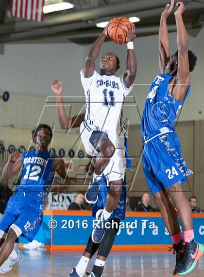 Thumbnail 1 in Mastery Charter vs Delcastle Technical (Boardwalk Basketball Classic) photogallery.