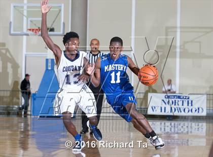 Thumbnail 2 in Mastery Charter vs Delcastle Technical (Boardwalk Basketball Classic) photogallery.