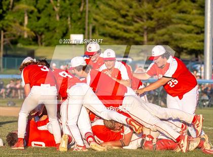Thumbnail 3 in Connersville @ Franklin County (IHSAA 3A Section 29 Final) photogallery.