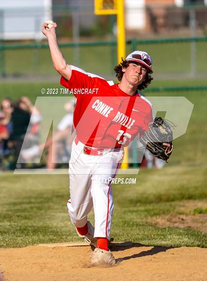 Thumbnail 3 in Connersville @ Franklin County (IHSAA 3A Section 29 Final) photogallery.