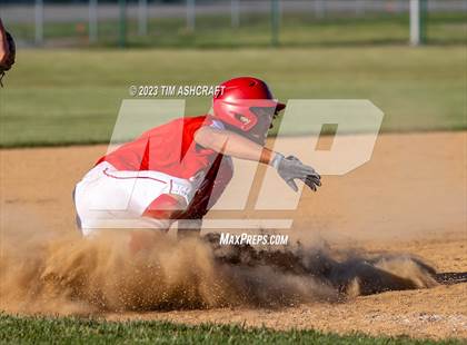 Thumbnail 3 in Connersville @ Franklin County (IHSAA 3A Section 29 Final) photogallery.