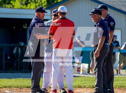 Thumbnail 2 in Connersville @ Franklin County (IHSAA 3A Section 29 Final) photogallery.