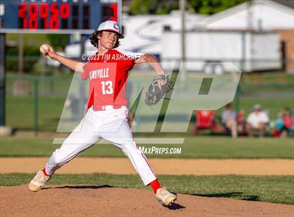 Thumbnail 3 in Connersville @ Franklin County (IHSAA 3A Section 29 Final) photogallery.