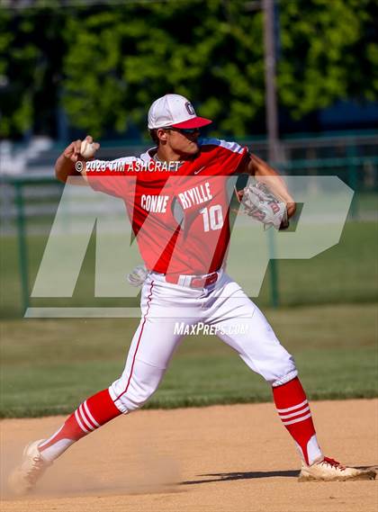 Thumbnail 2 in Connersville @ Franklin County (IHSAA 3A Section 29 Final) photogallery.