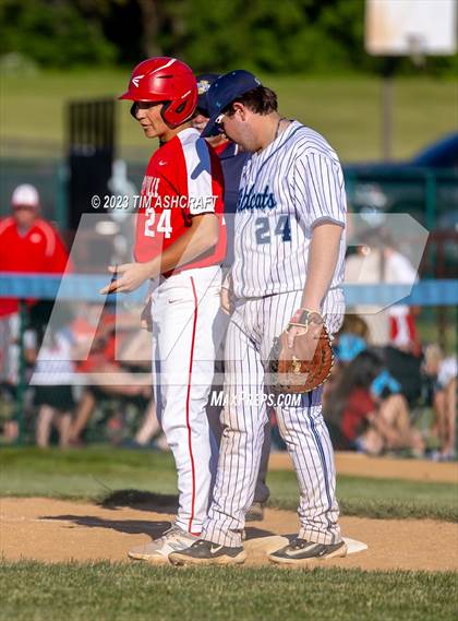 Thumbnail 3 in Connersville @ Franklin County (IHSAA 3A Section 29 Final) photogallery.