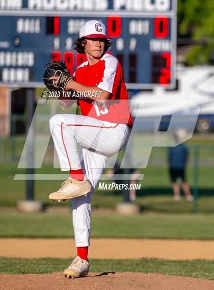 Thumbnail 2 in Connersville @ Franklin County (IHSAA 3A Section 29 Final) photogallery.