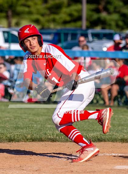 Thumbnail 3 in Connersville @ Franklin County (IHSAA 3A Section 29 Final) photogallery.