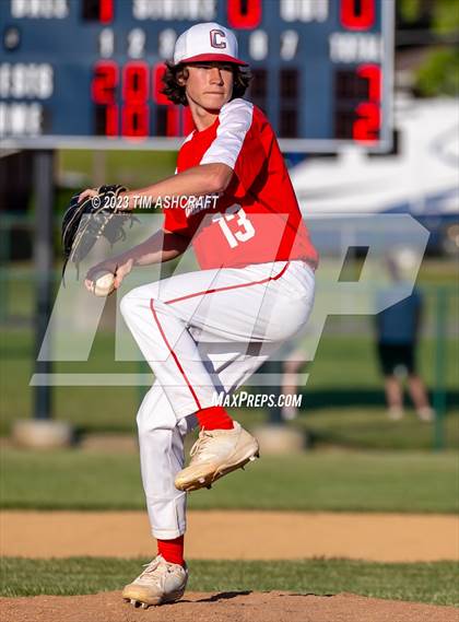 Thumbnail 3 in Connersville @ Franklin County (IHSAA 3A Section 29 Final) photogallery.