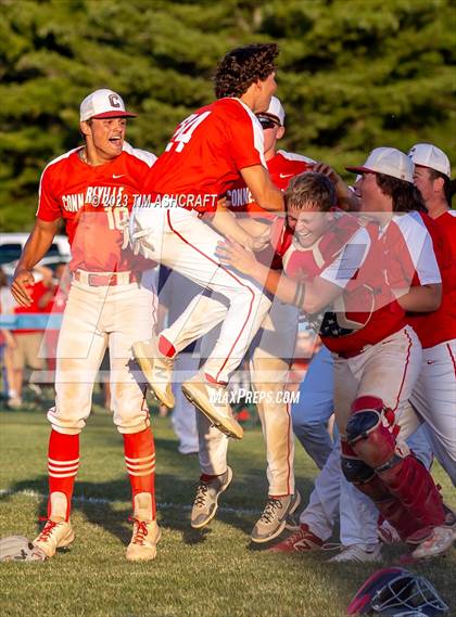 Thumbnail 1 in Connersville @ Franklin County (IHSAA 3A Section 29 Final) photogallery.